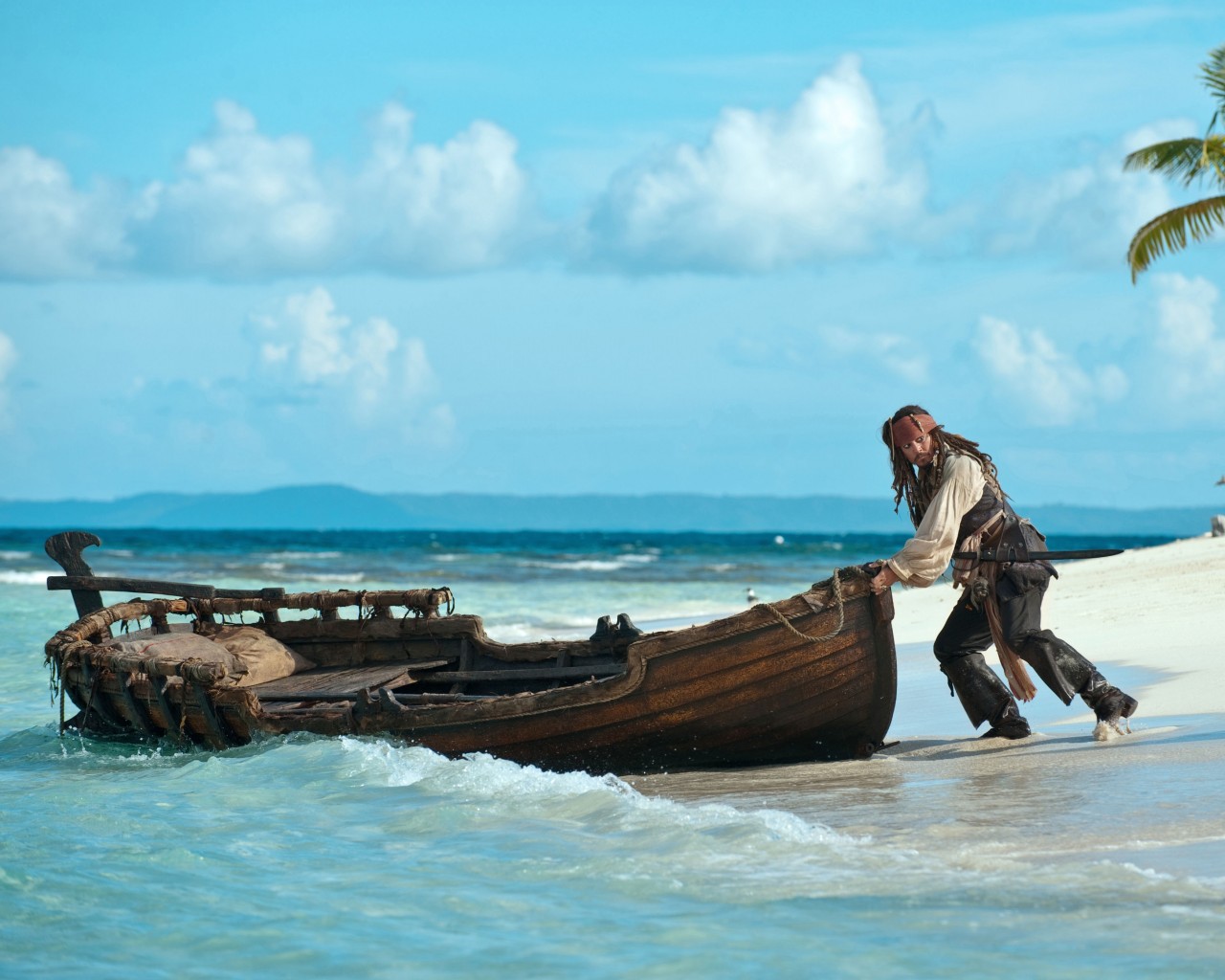 Капитан Джек-Воробей обои