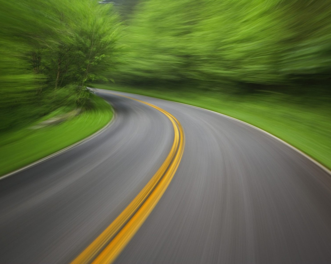 В движении обои