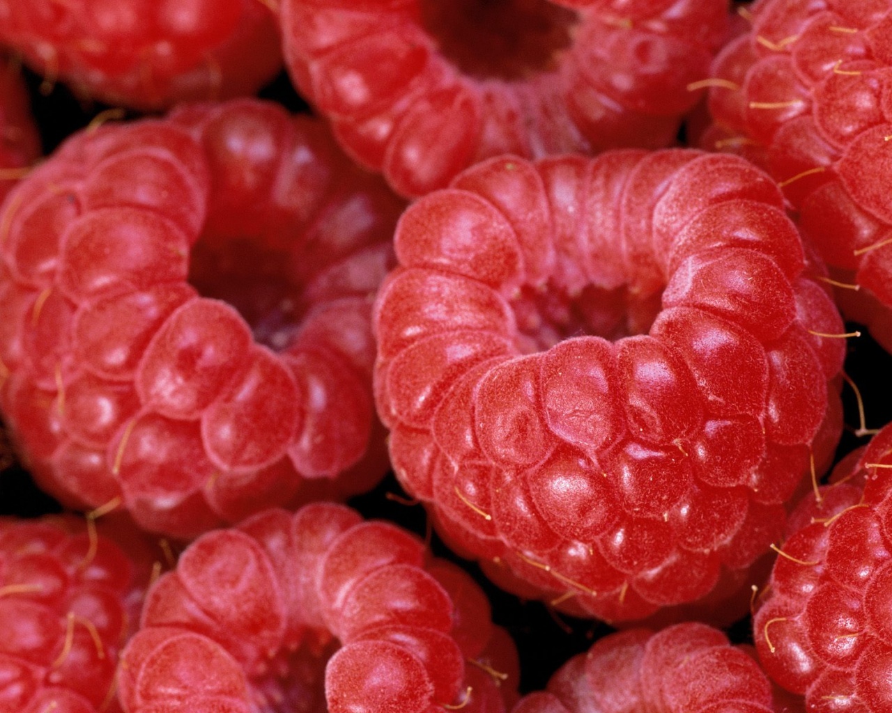 Вкусная малина обои