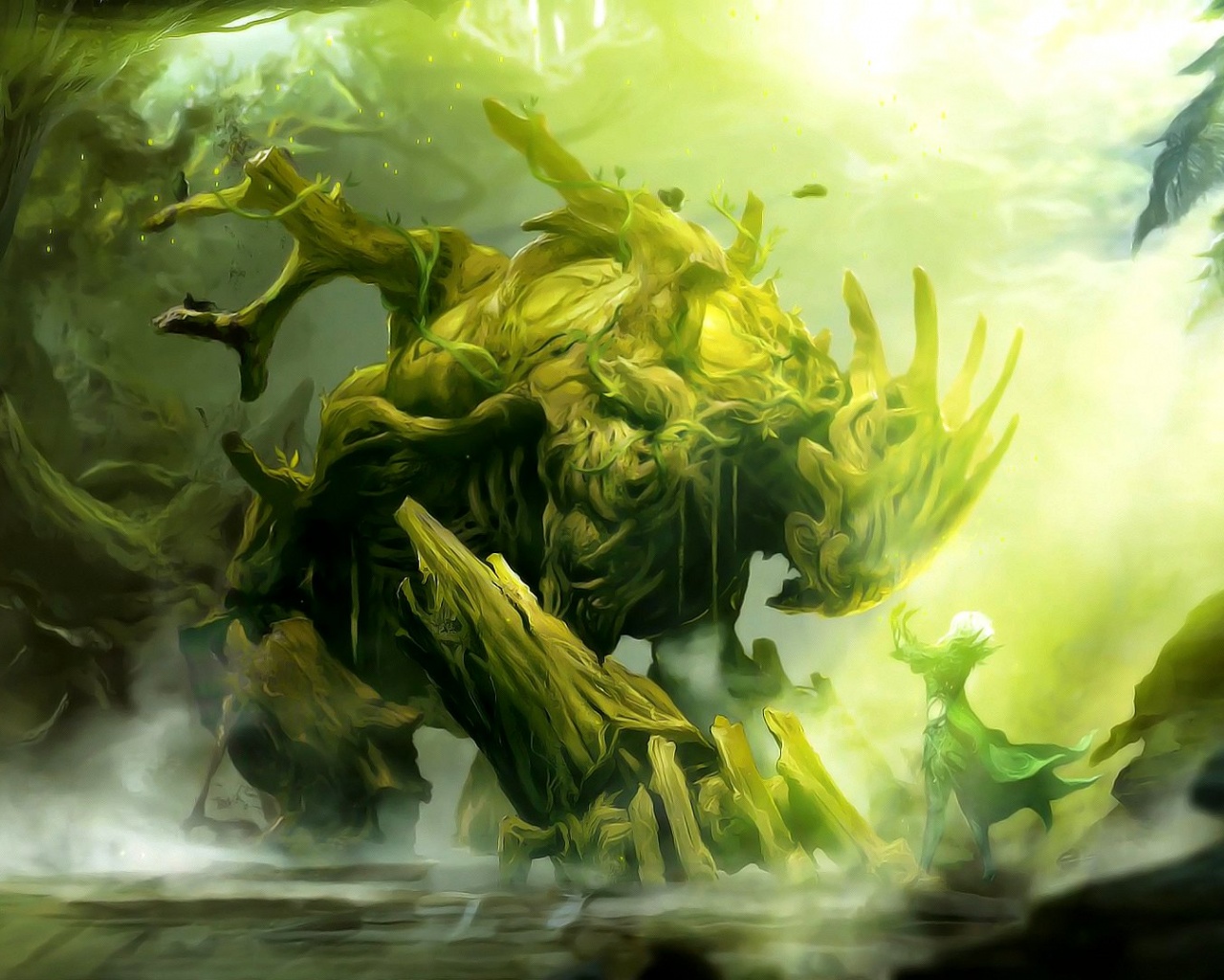 Древний энт обои