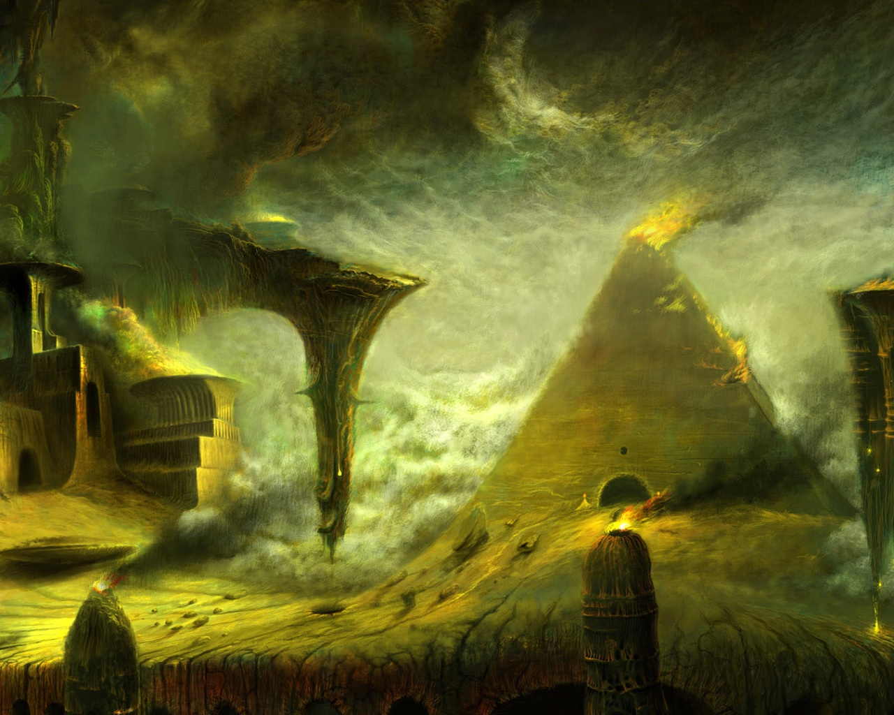 Мир древних обои