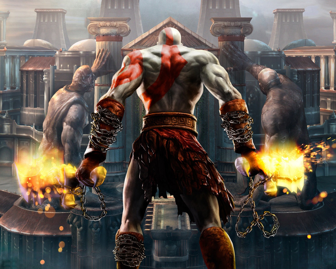 Кратос обои