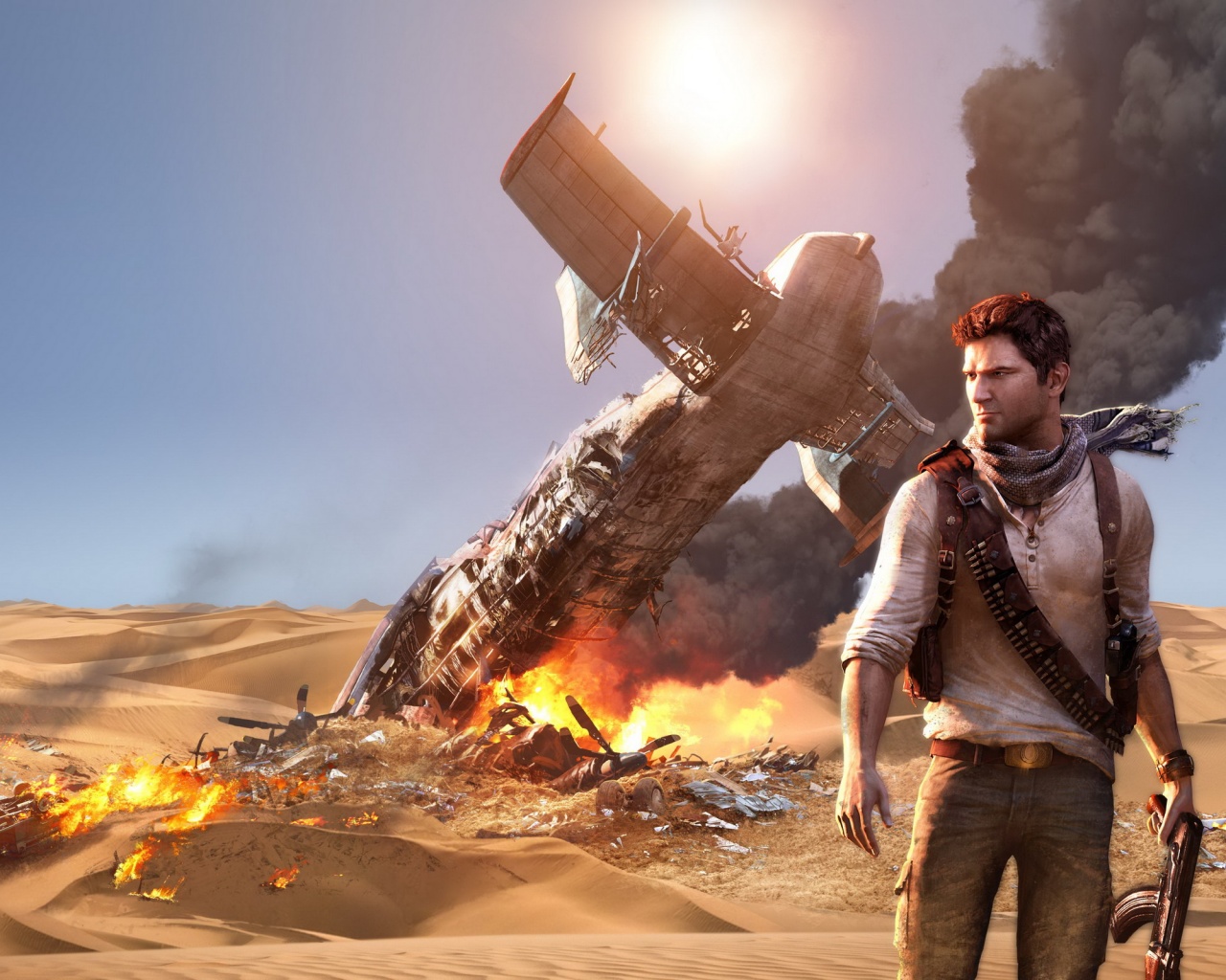Uncharted 3 : Drakes deception обои