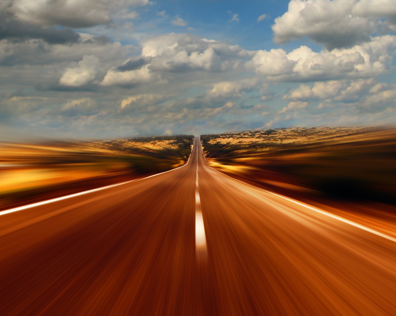 Скоростная трасса обои