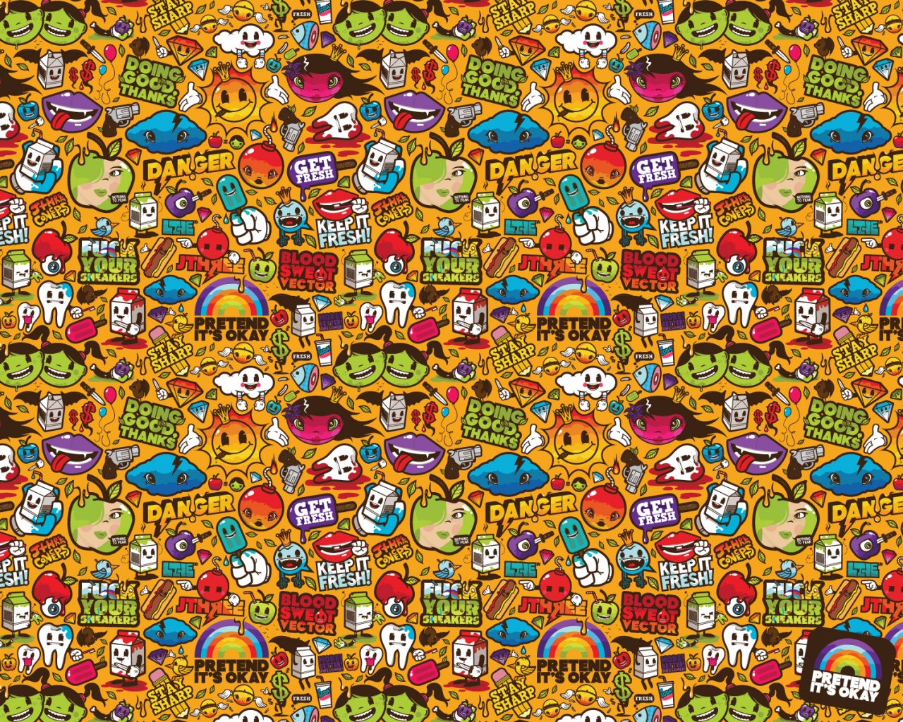 Притворись что всё ОК обои