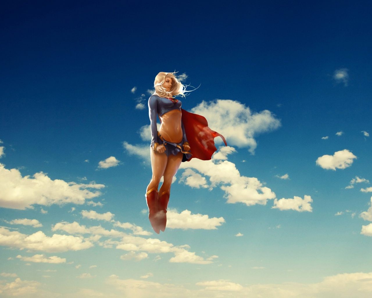 Супердевушка обои