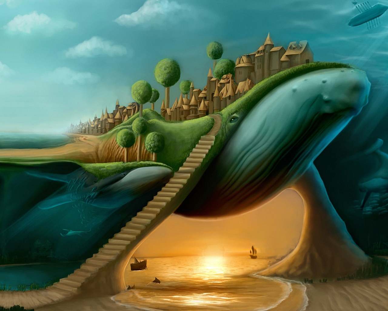 Мир фантазий обои