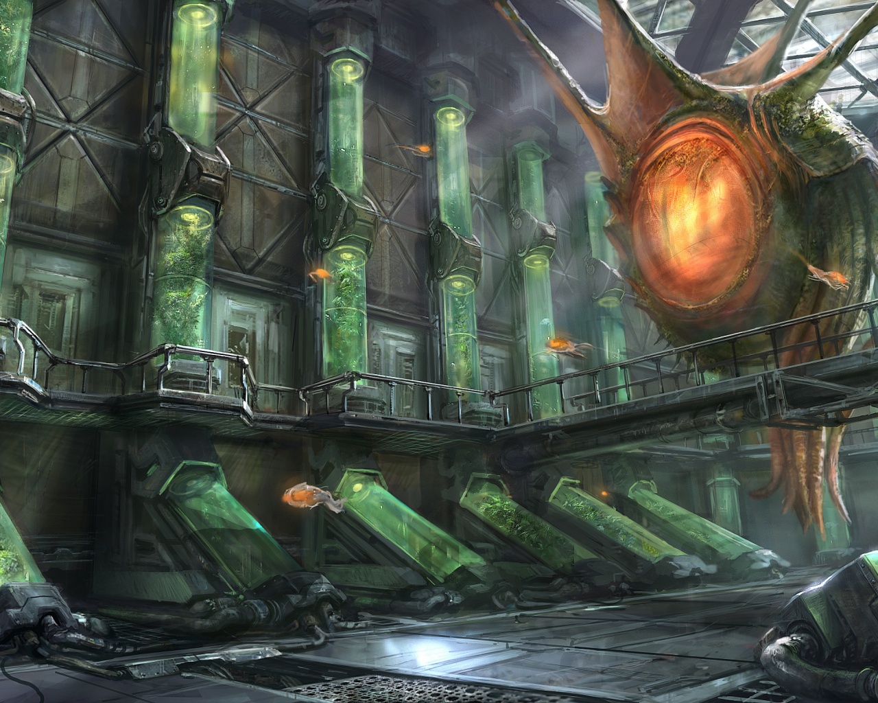 Саркофаги и нечто обои