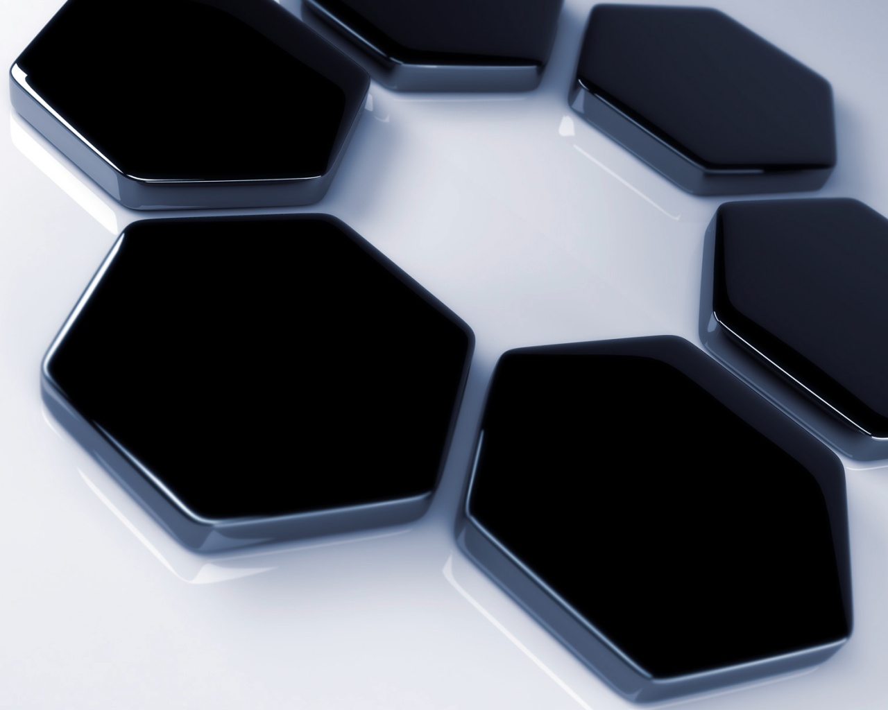 Восьмигранники обои