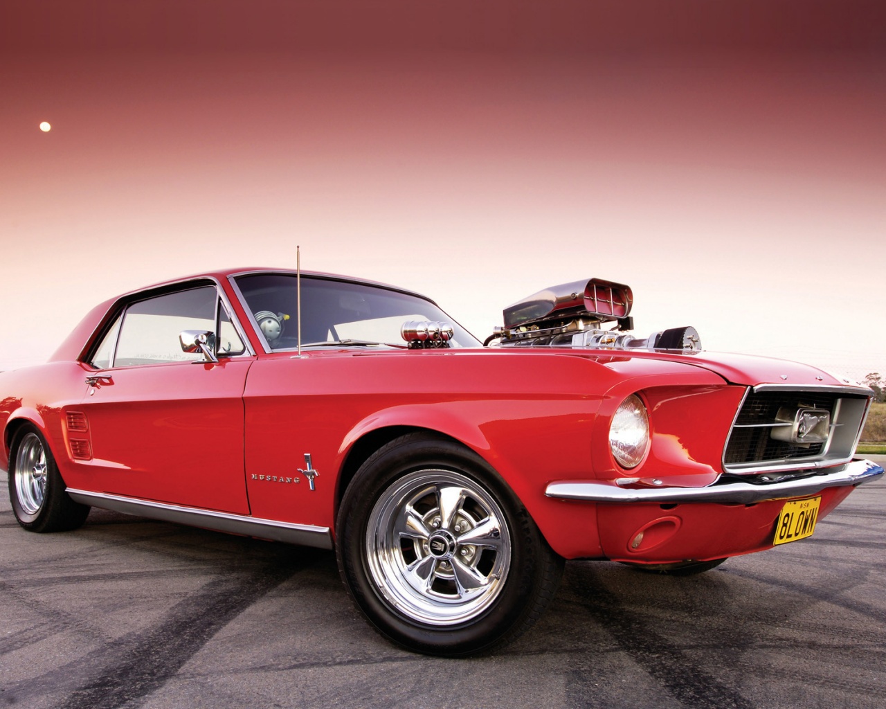 Мускулкар Ford Mustang обои