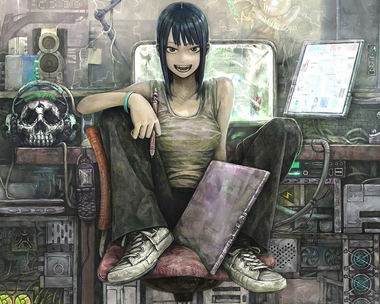 Это её территория обои