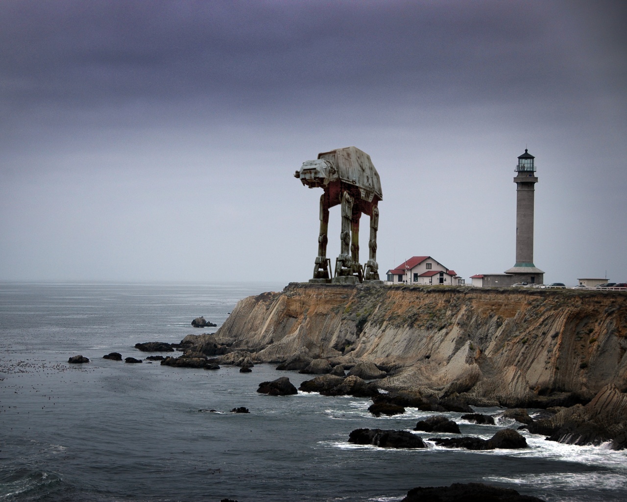 Звездные войны в нашем мире обои