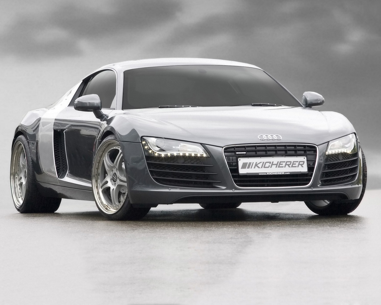 Ауди R8 металлик обои