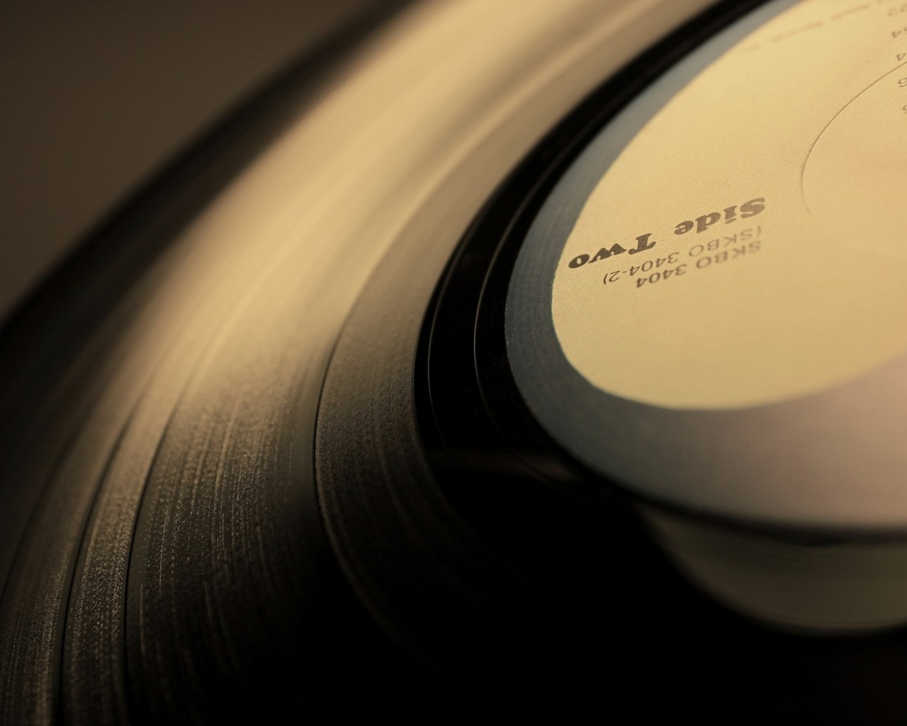 Виниловая пластинка обои