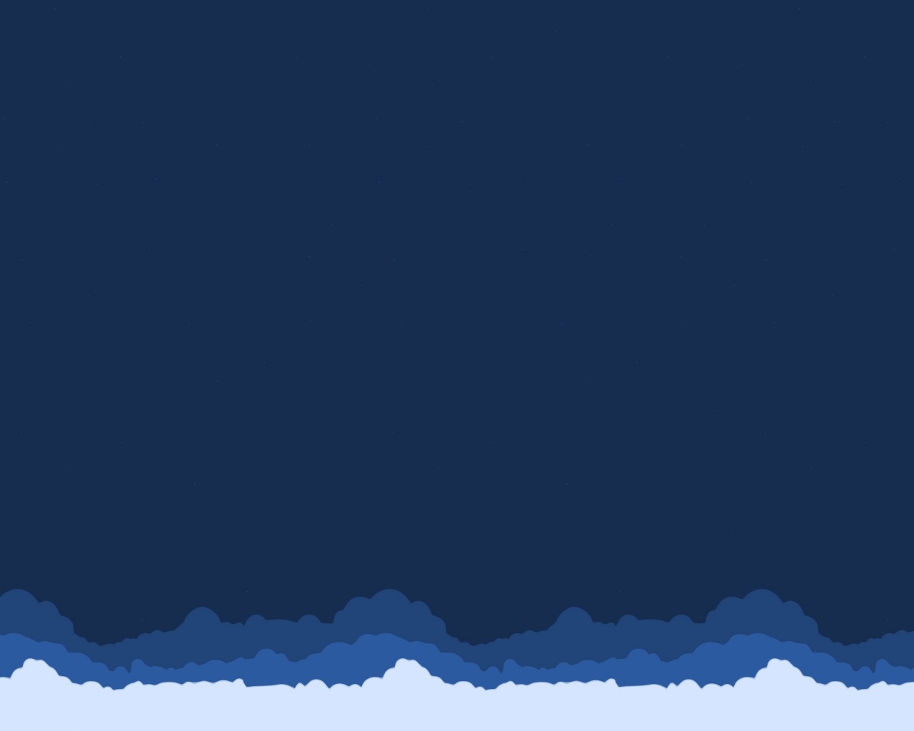 Над облаками в векторном стиле обои