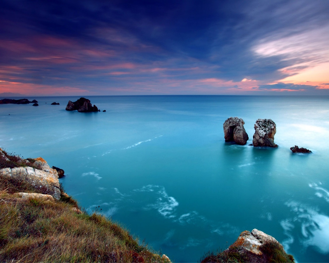 Красивое побережье обои