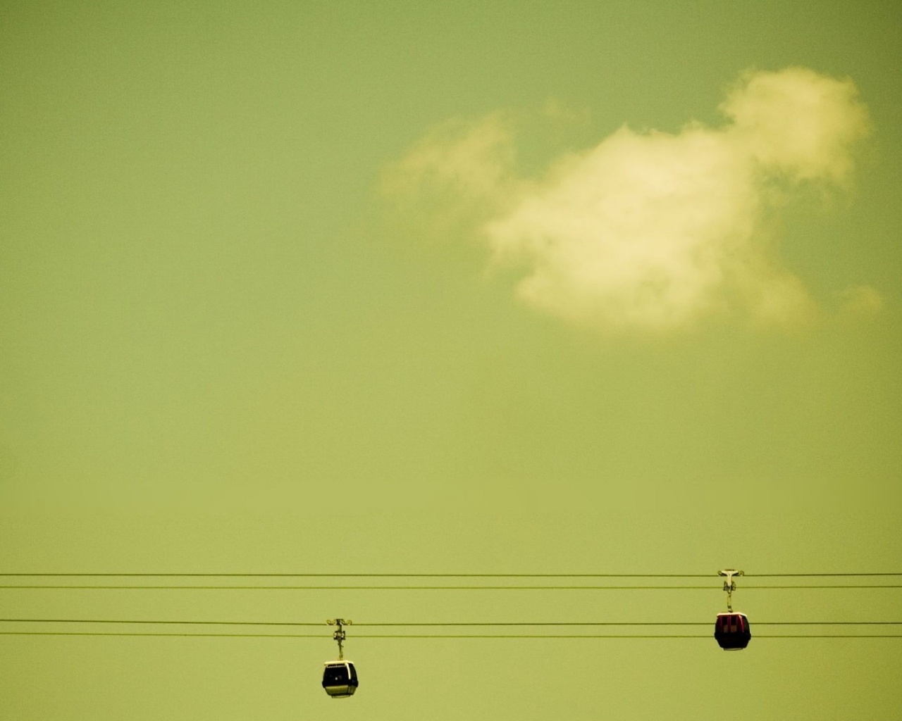 Канатная дорога обои