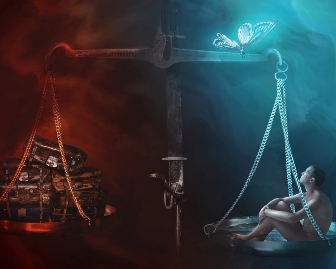 Вещи или душа обои