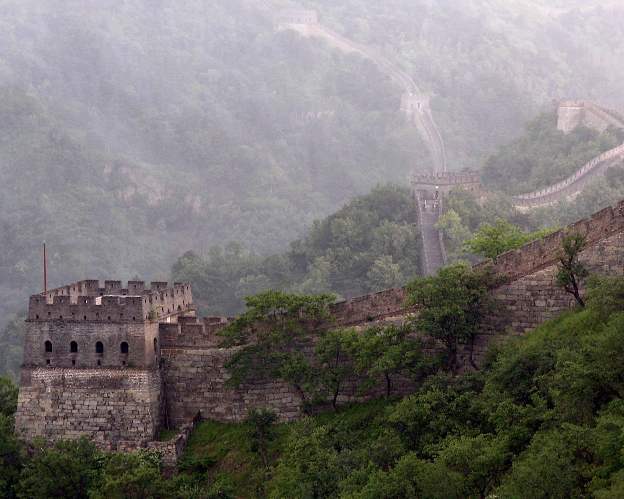 Великая китайская стена обои