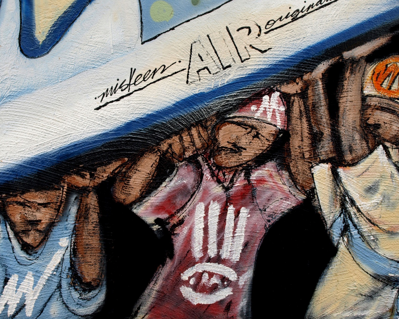 Граффити обои