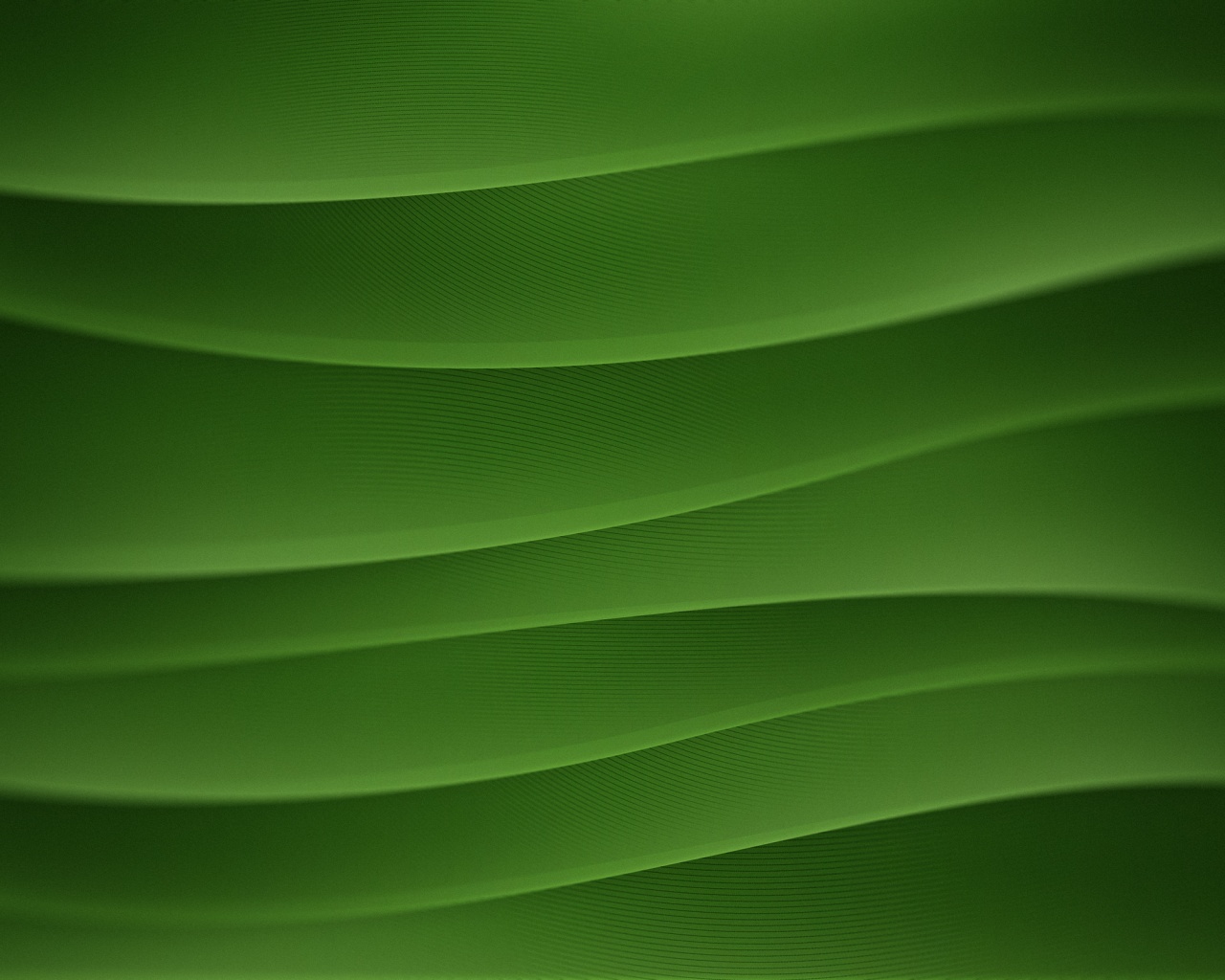 Зелёные горизонтальные волны обои