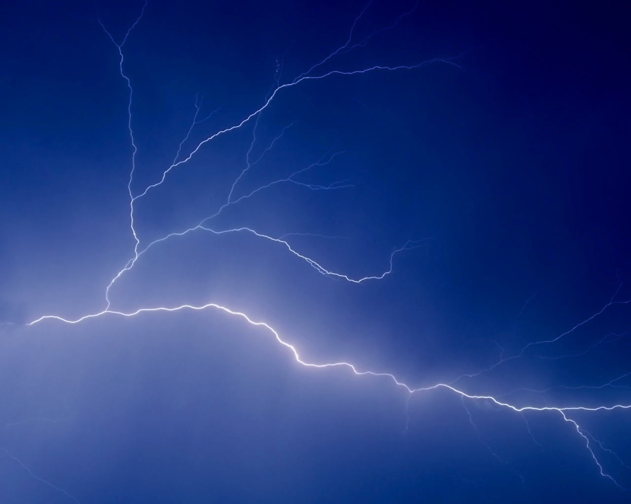 Ветвистая молния обои