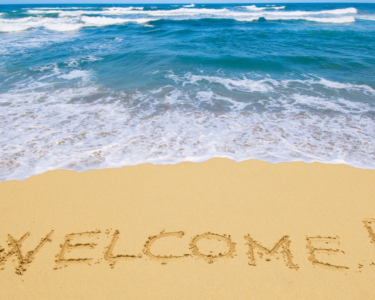 Добро пожаловать! обои