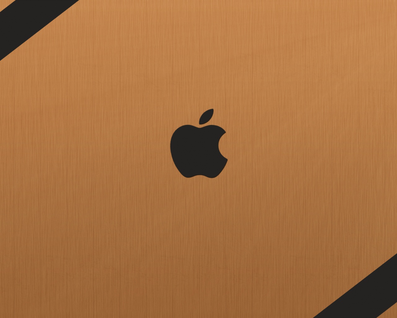 Apple на деревянном покрытие обои