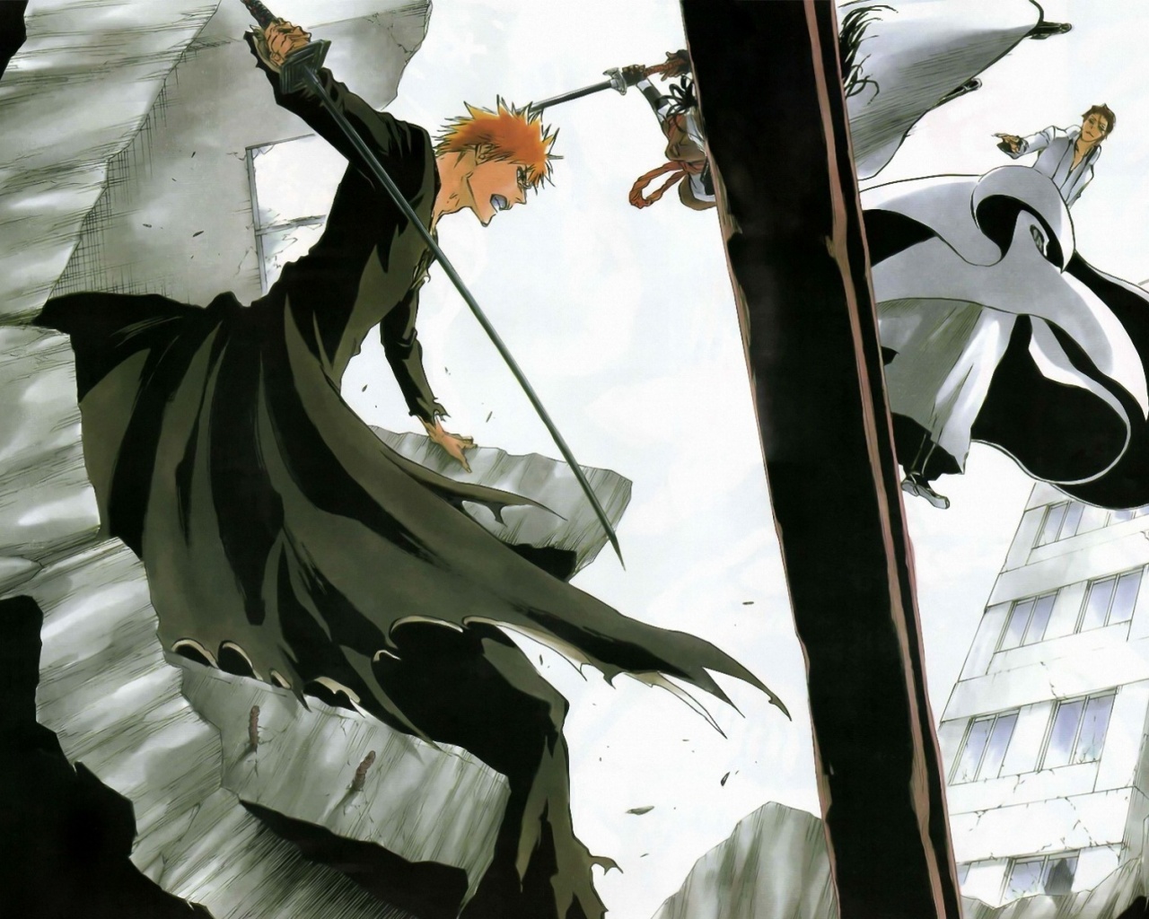 Парень с мечем обои