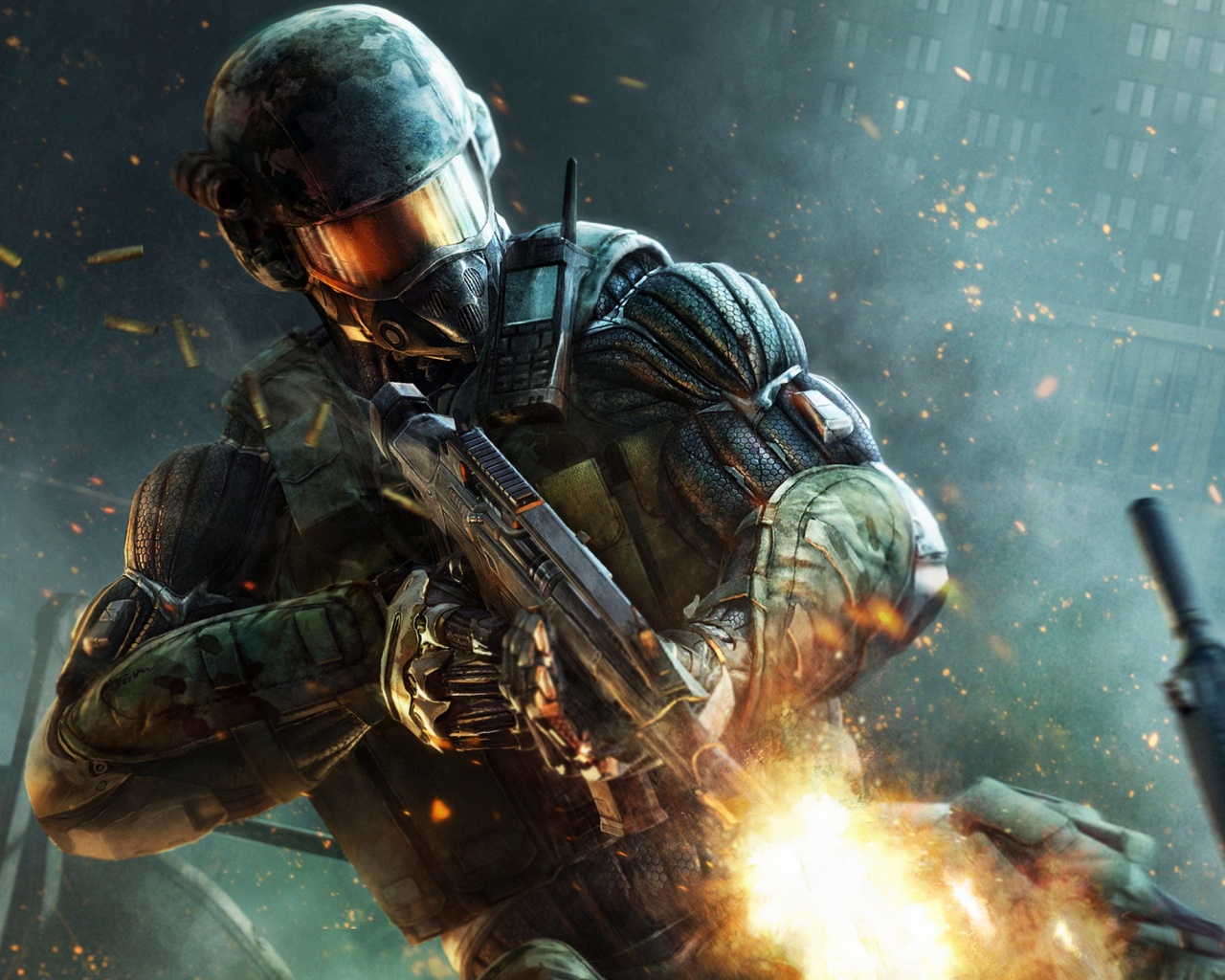 Костюм из Crysis 2 обои