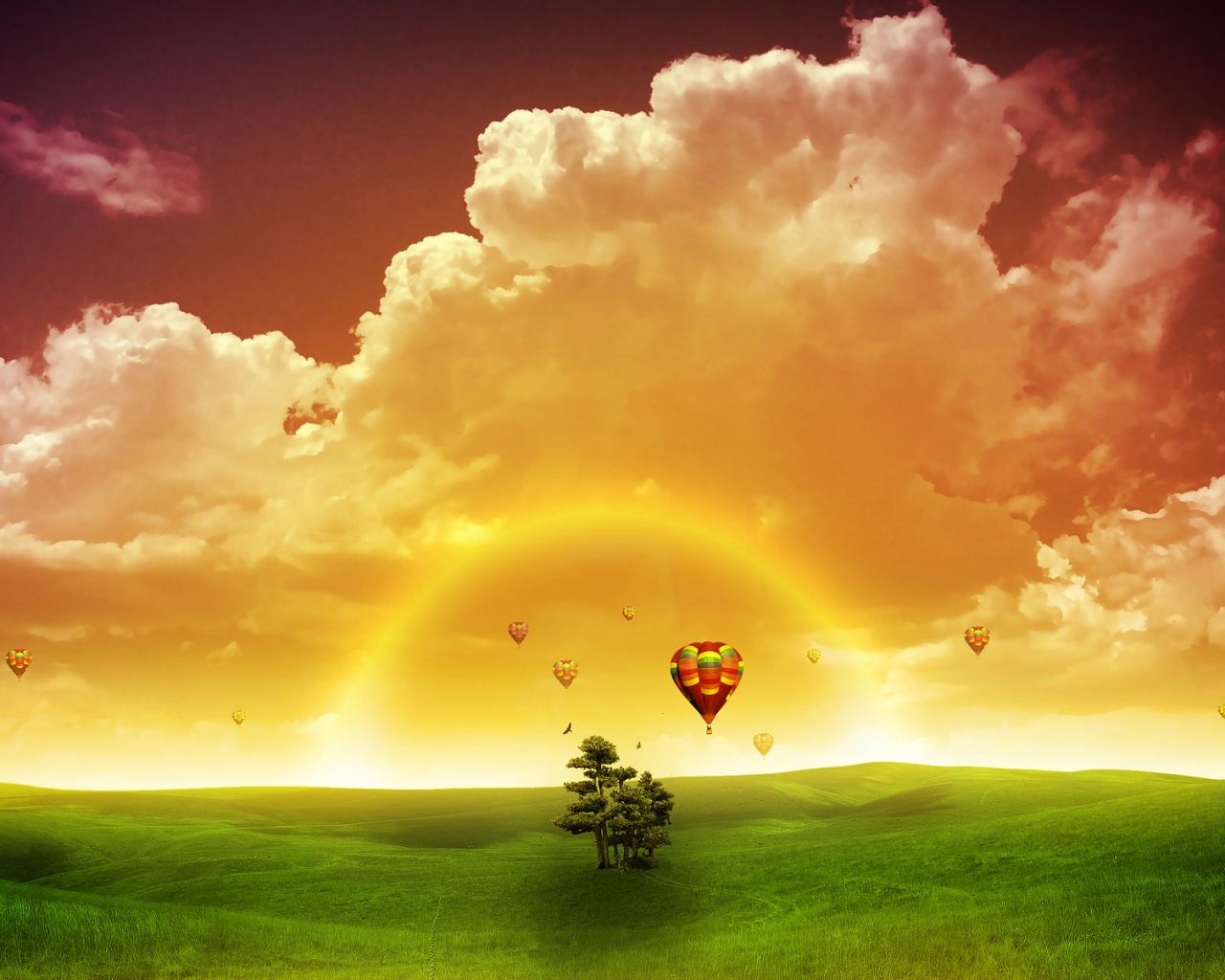 Мечты о полёте обои