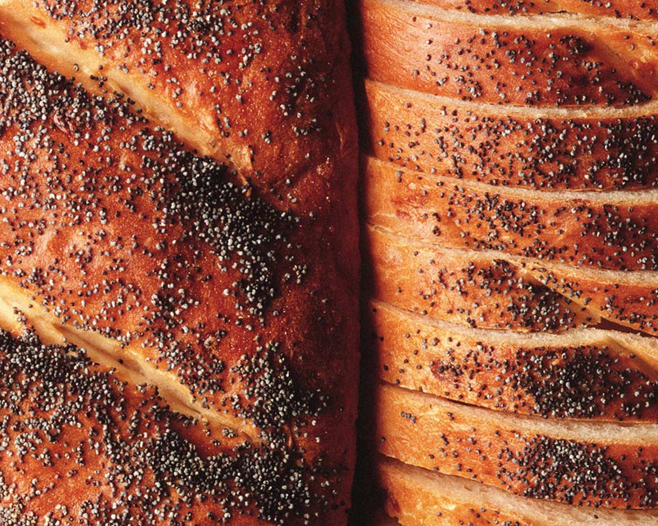 Выпечка с маковой крошкой обои