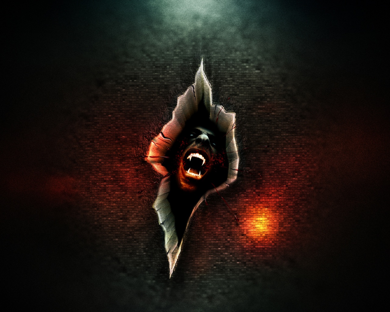 Монстр из ращелины обои