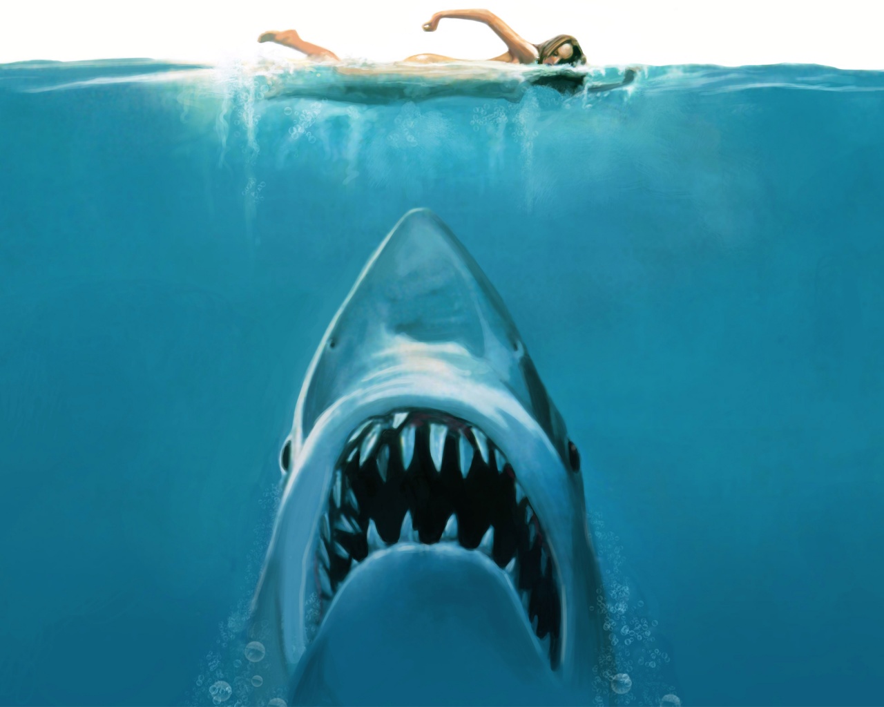 Челюсти обои