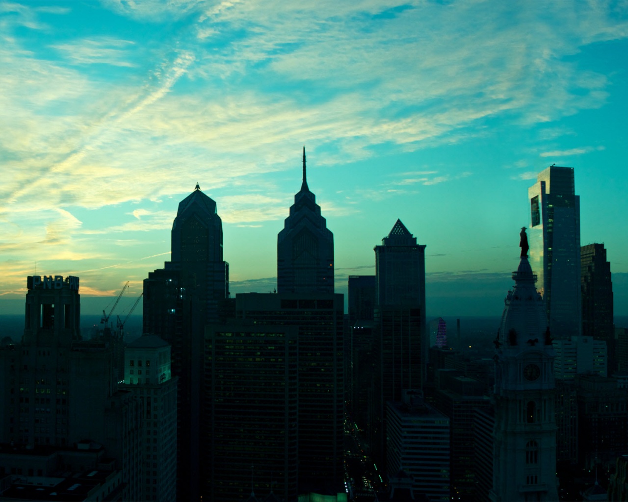 Небоскрёбы Филадельфии обои