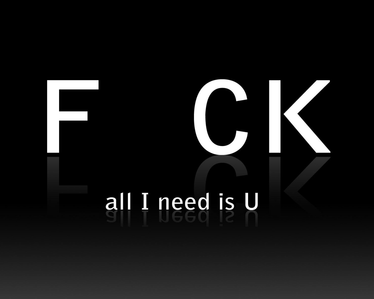 Всё что мне нужно — U обои