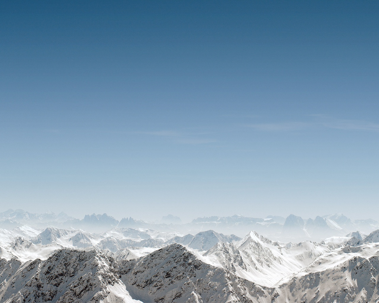 Горные вершины обои