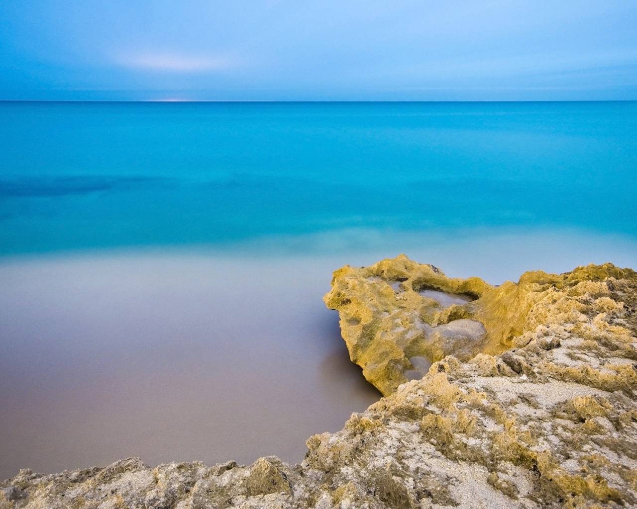 Голубая лагуна обои