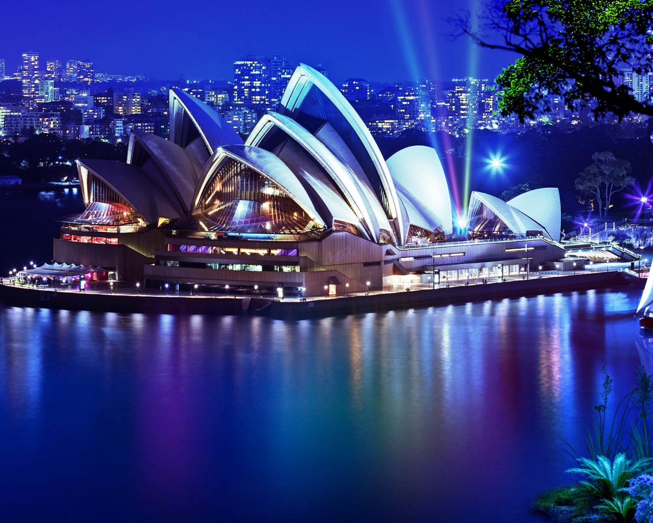Здание оперного театра в Сиднее обои