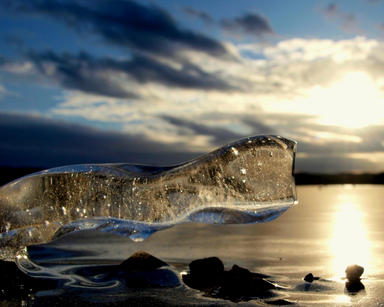 Водяная абстракция обои