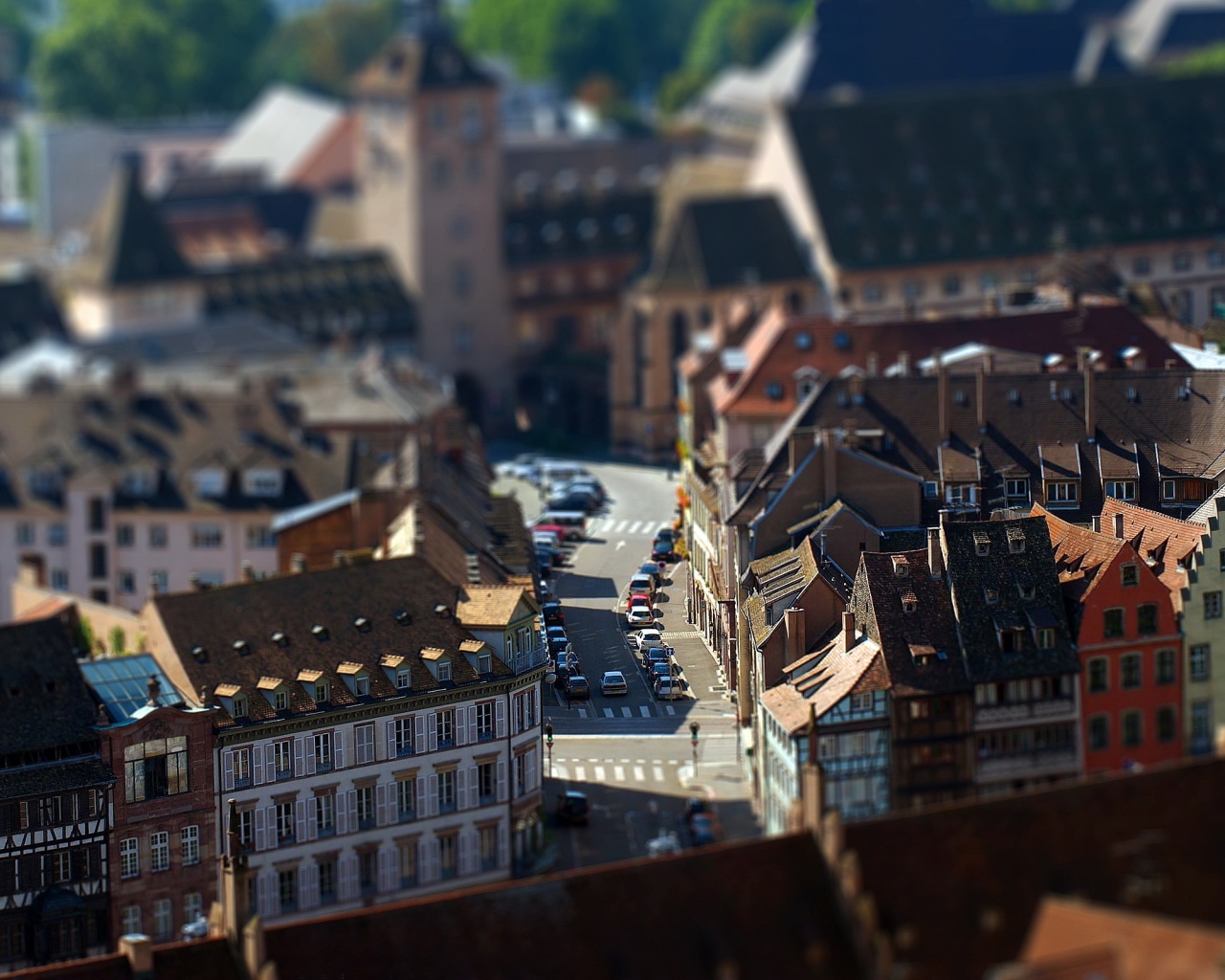 Фото с крыши обои