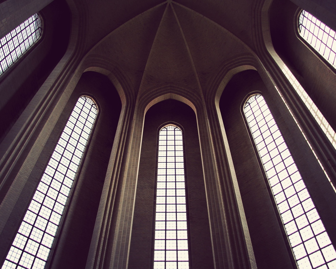 Готический свод обои