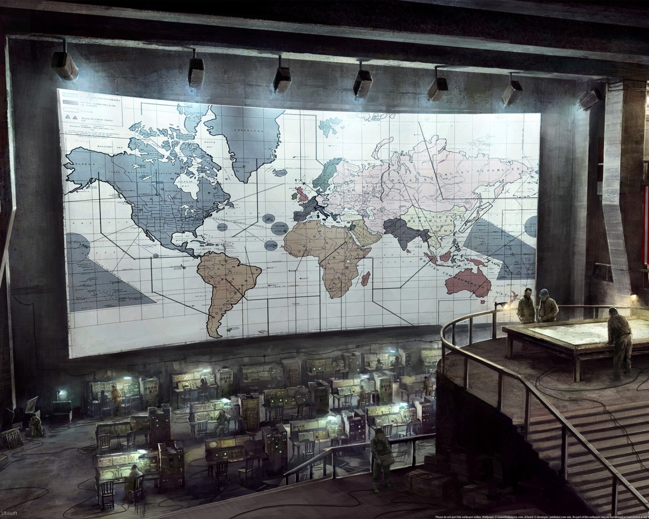 Секретный американский бункер обои