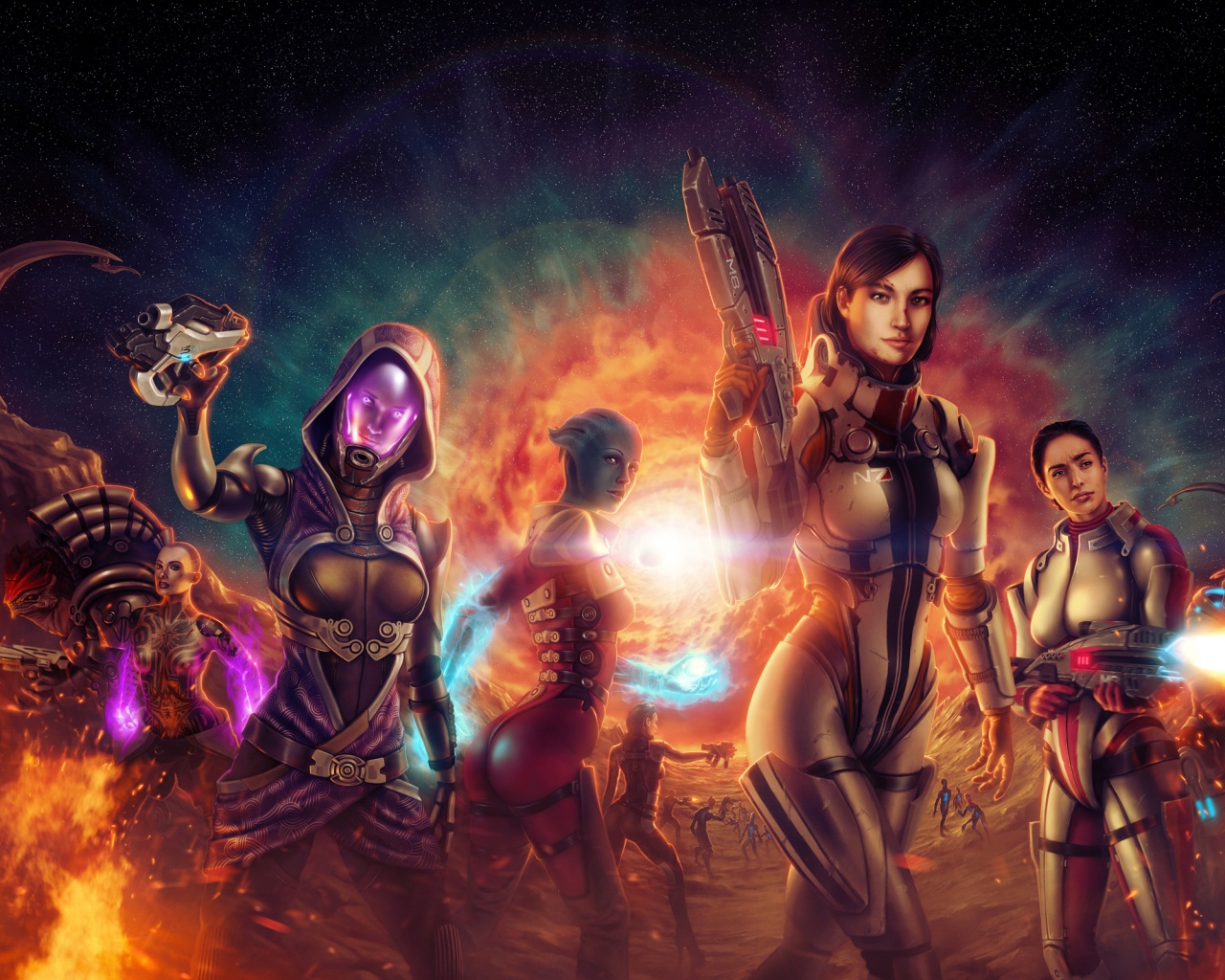 Mass Effect 3 обои