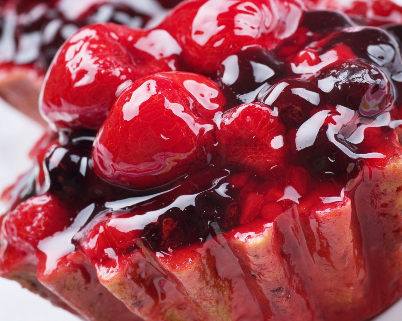 Восхитительная корзиночка с фруктами обои