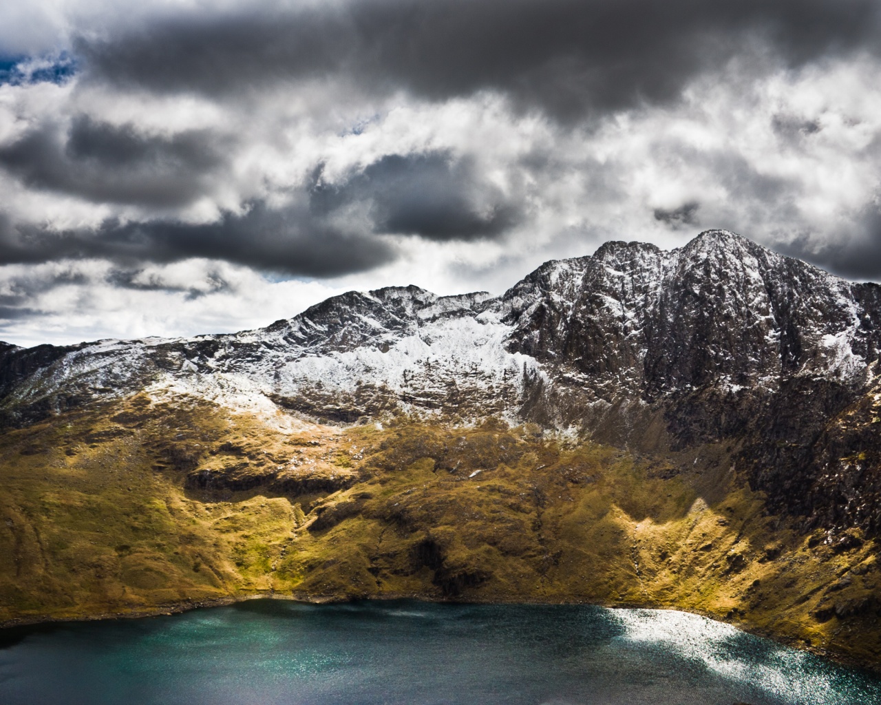 Вид на горы обои