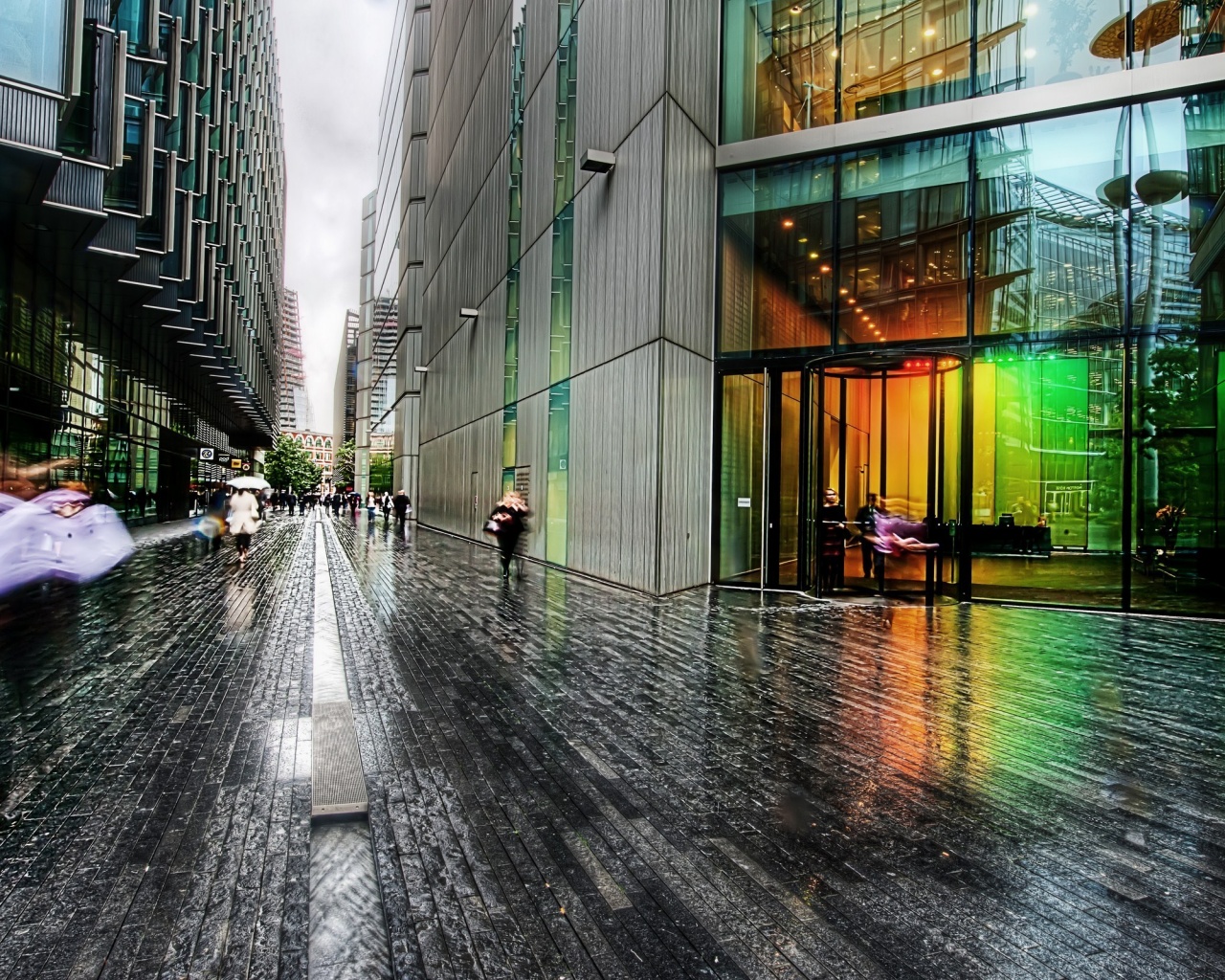 Улица в Англии обои