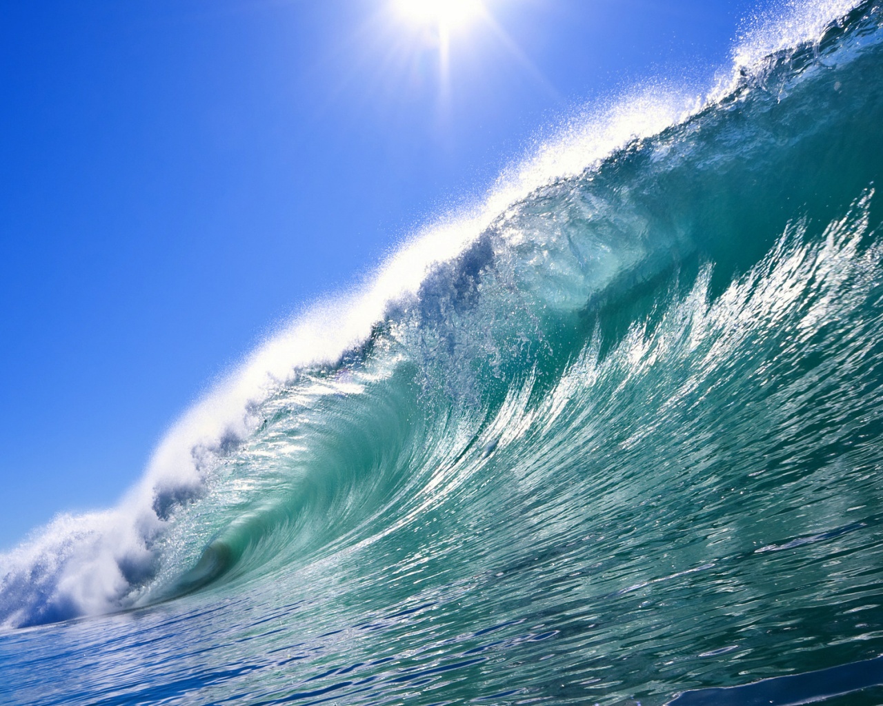 Волна — мечта серфера обои