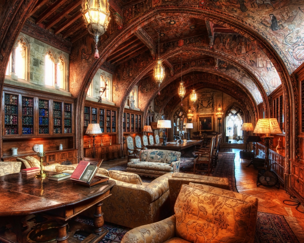 Библиотека обои