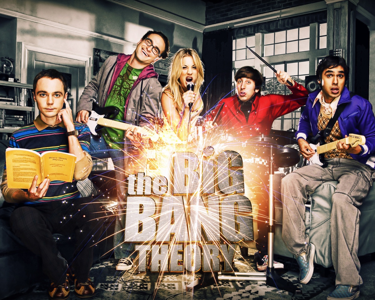 The Big Bang theory обои